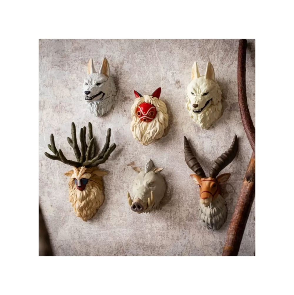 Flash Sale Assort. De 6 Magnets 3D A Collectionner - Princesse Mononoke Figurines