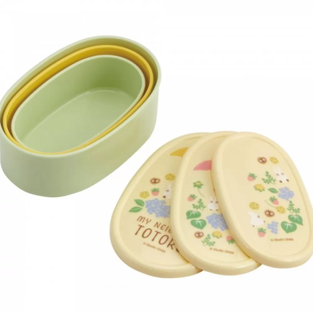 Hot Bento 3 Parties Totoro Parapluie - Mon Voisin Totoro Cuisine Et Table
