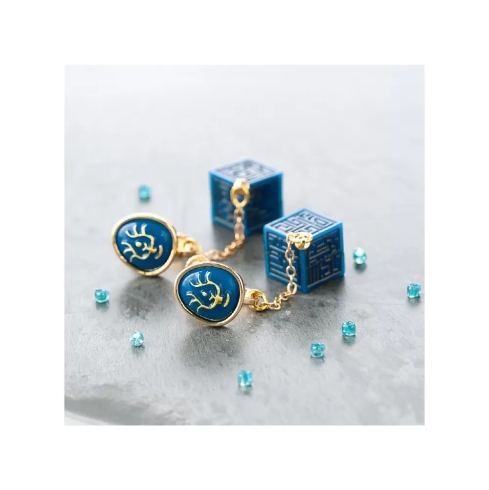 Flash Sale Bijou Boucle D'Oreilles A Clips Cristal Volucite Et Monolithe - Le Ch Bijoux