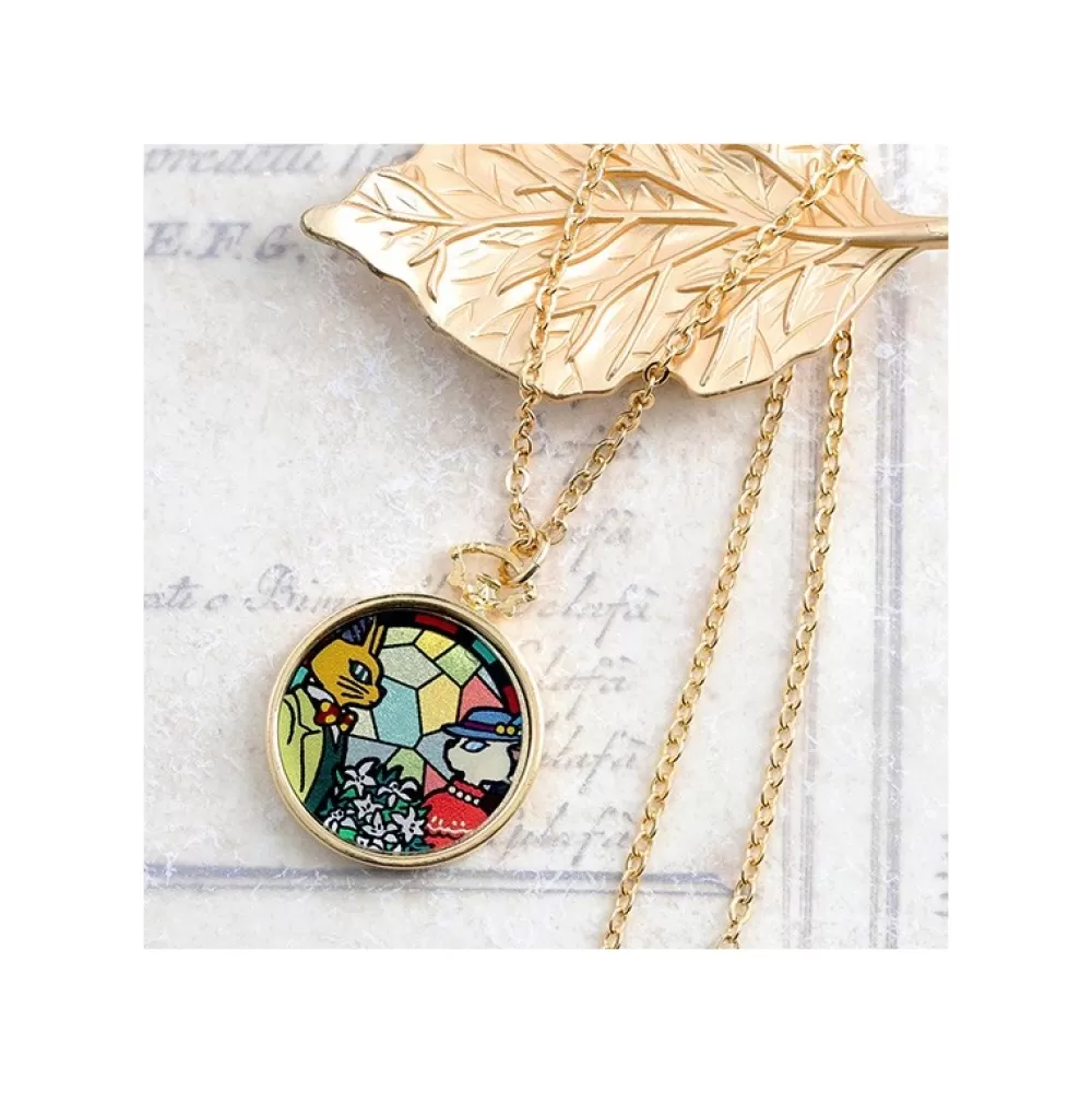 Fashion Bijou Pendentif Louise Et Baron Vitrail - Si Tu Tends L'Oreille Bijoux