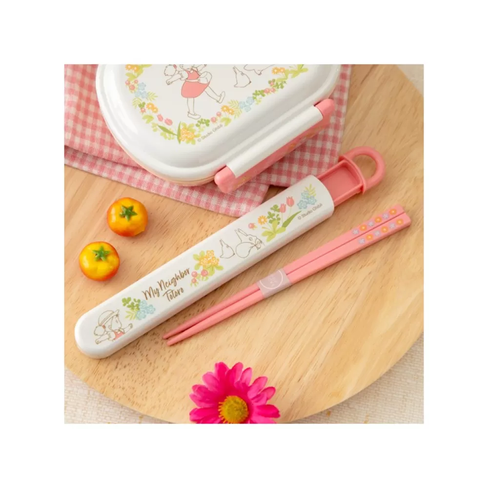 Hot Boite De Baguettes 16,5Cm Mei & Totoro - Mon Voisin Totoro Cuisine Et Table