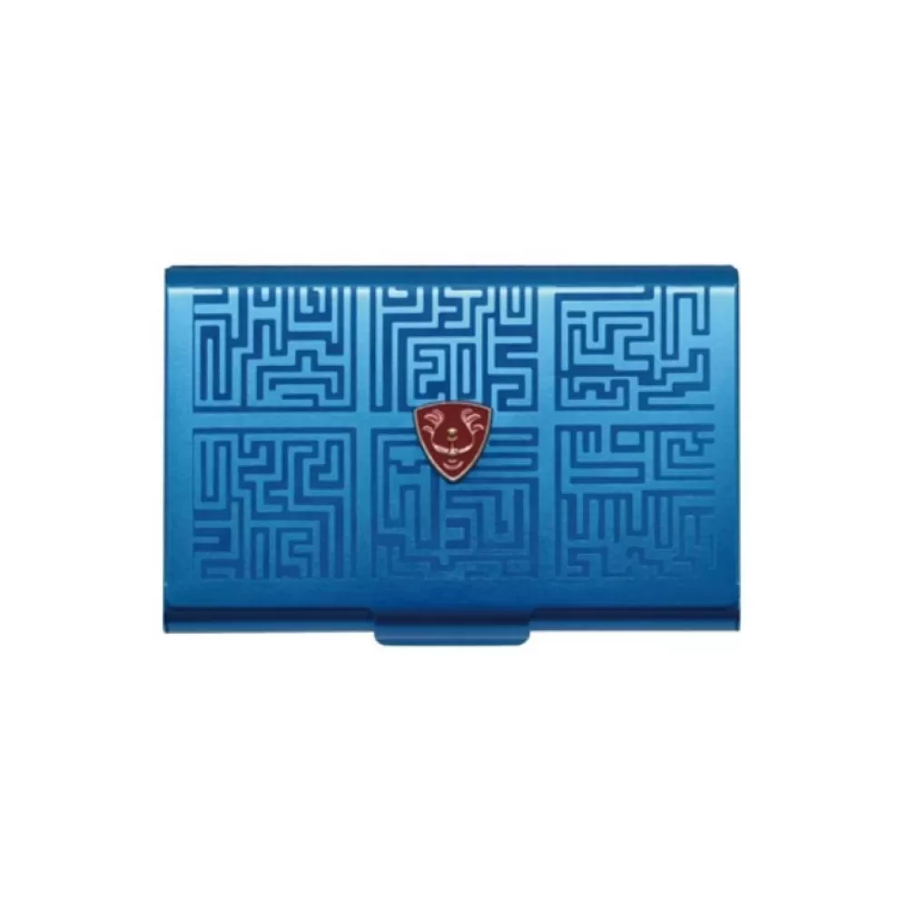 Hot Boite Metal Carte De Visite Bleue Laputa - Le Chateau Dans Le Ciel Accessoires