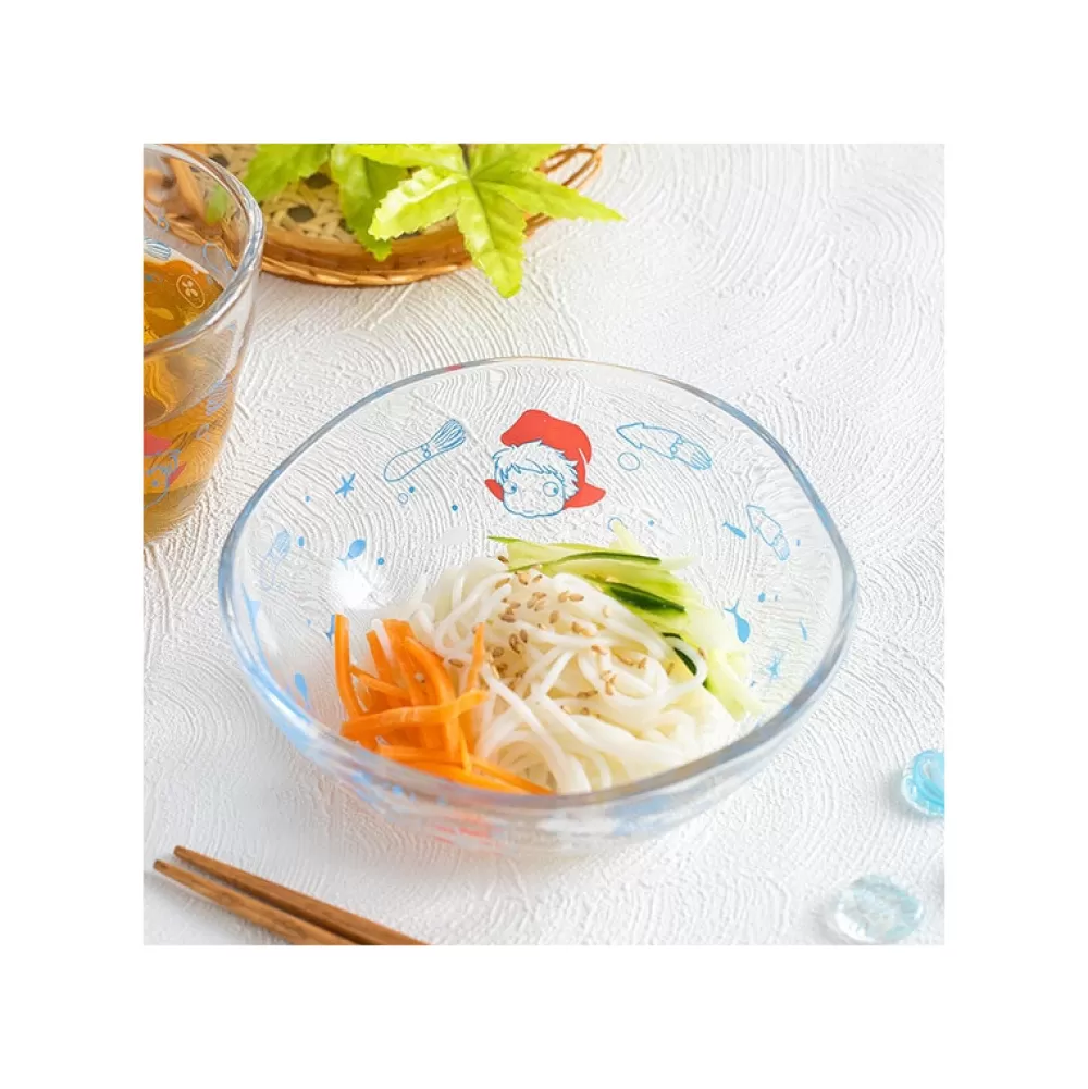 Best Bol Transparent 13Cm Ponyo Sous La Mer - Ponyo Sur La Falaise Cuisine Et Table