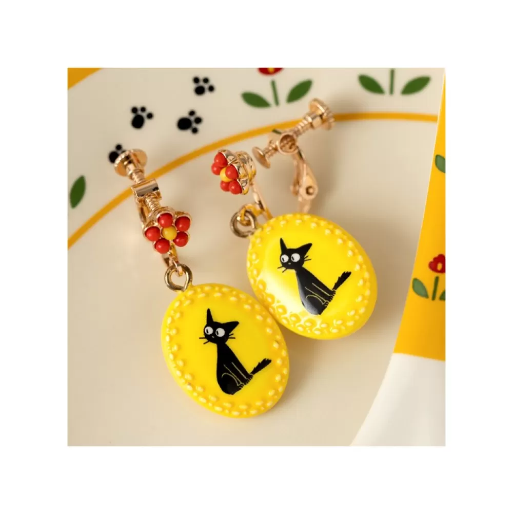 Best Sale Boucles D'Oreilles A Clips Fantaisie Jaunes Jiji - Kiki La Petite Sor Bijoux