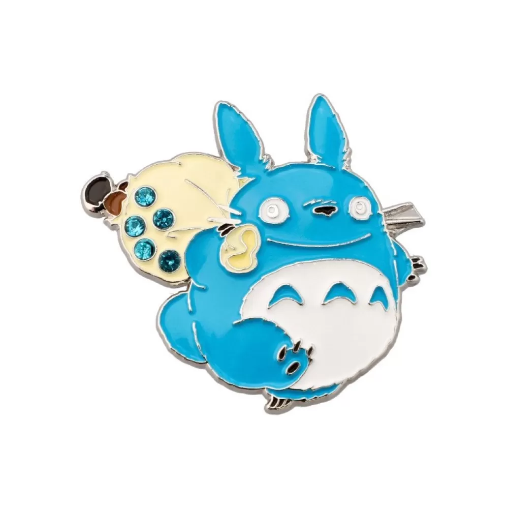 Shop Broche Totoro Bleu - Mon Voisin Totoro Pins