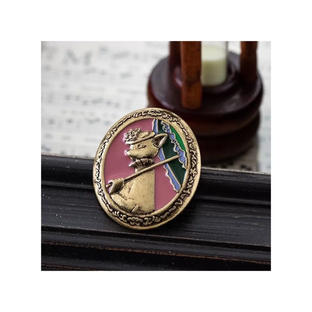 New Broche Vintage Louise - Le Royaume Des Chats Pins