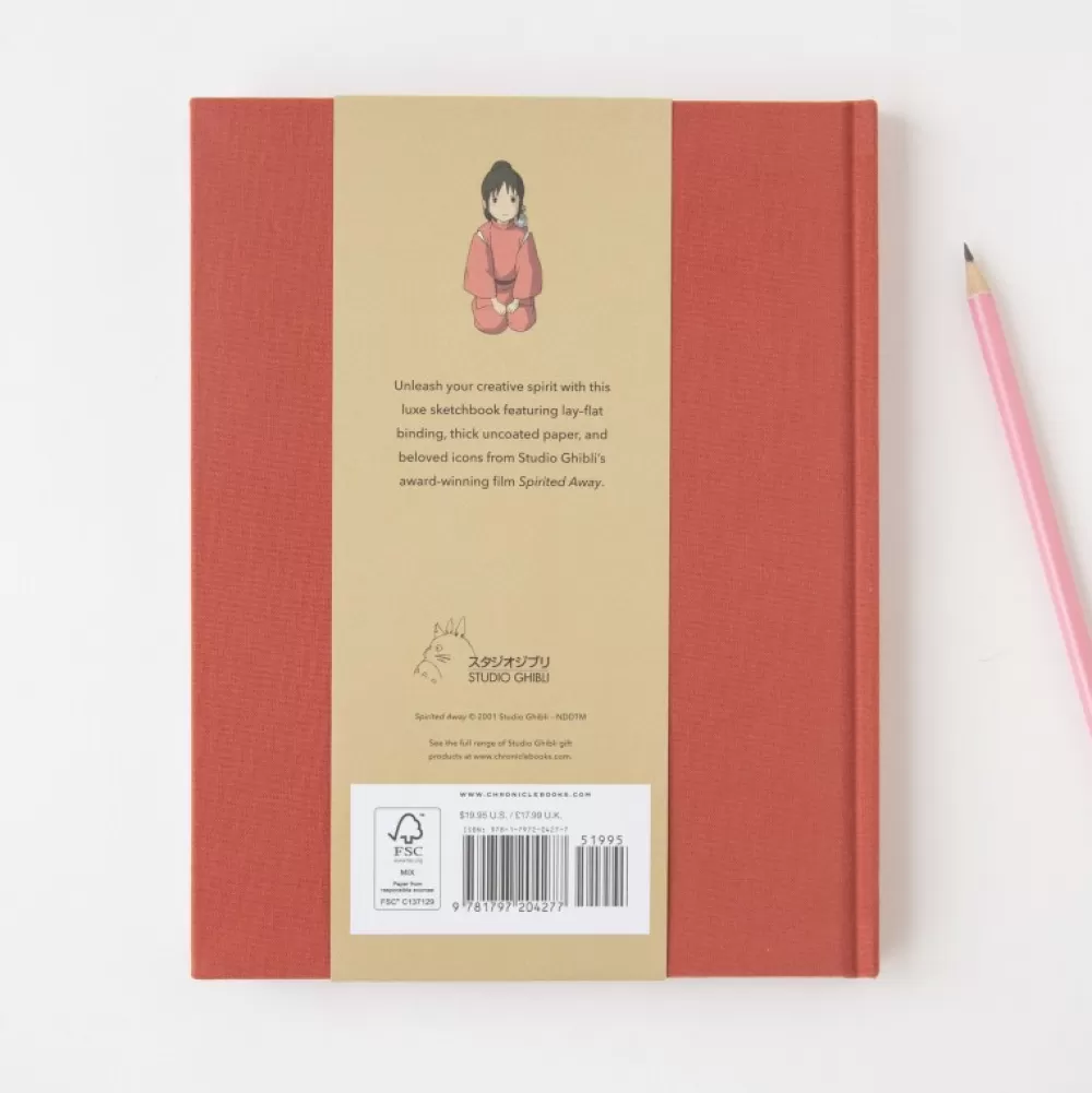 Flash Sale Carnet De Croquis Toile Chihiro Et No Face - Le Voyage De Chihiro Carnets Et Cahiers