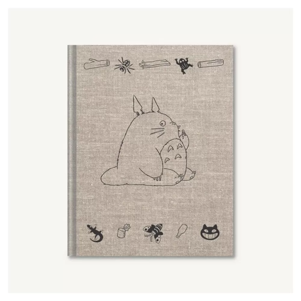 New Carnet De Croquis Toile Totoro - Mon Voisin Totoro Carnets Et Cahiers
