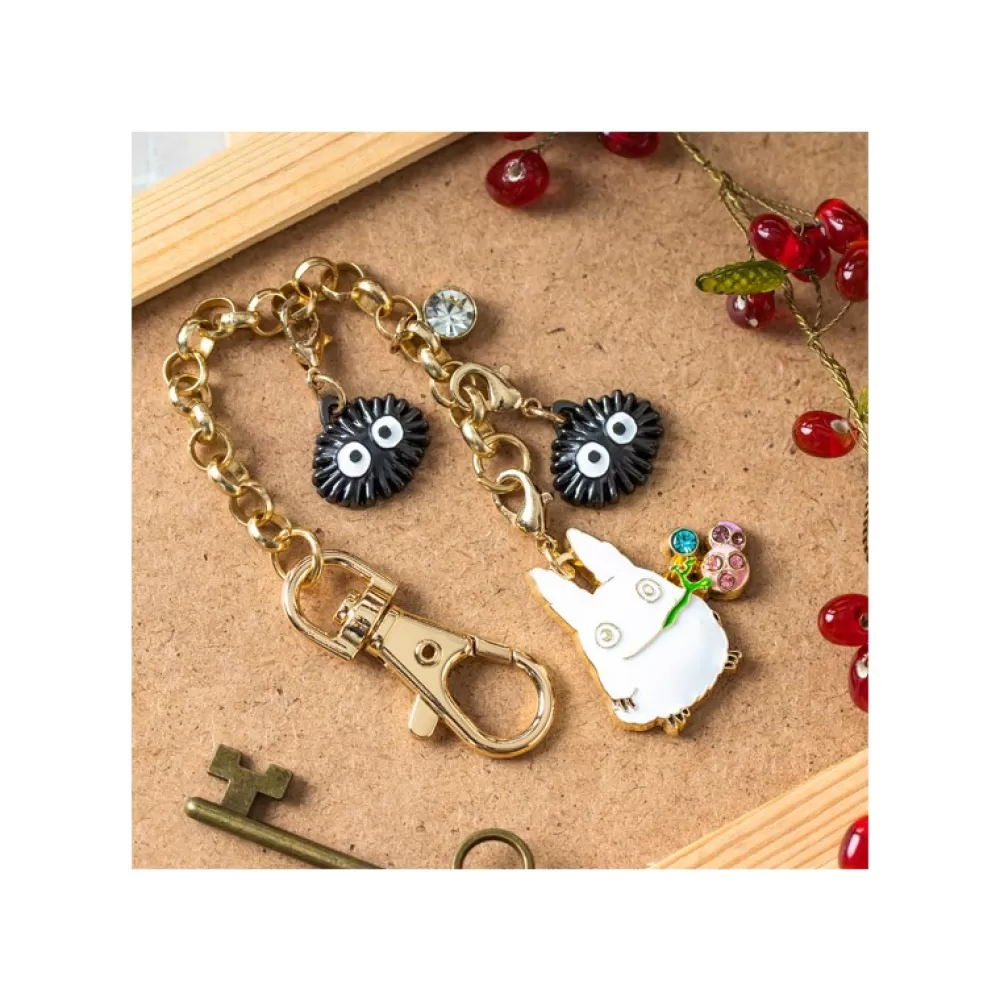 Best Chainette Charms Totoro Blanc & Fruits - Mon Voisin Totoro Straps