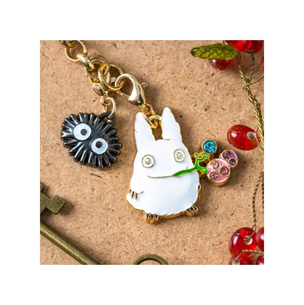 Best Chainette Charms Totoro Blanc & Fruits - Mon Voisin Totoro Straps