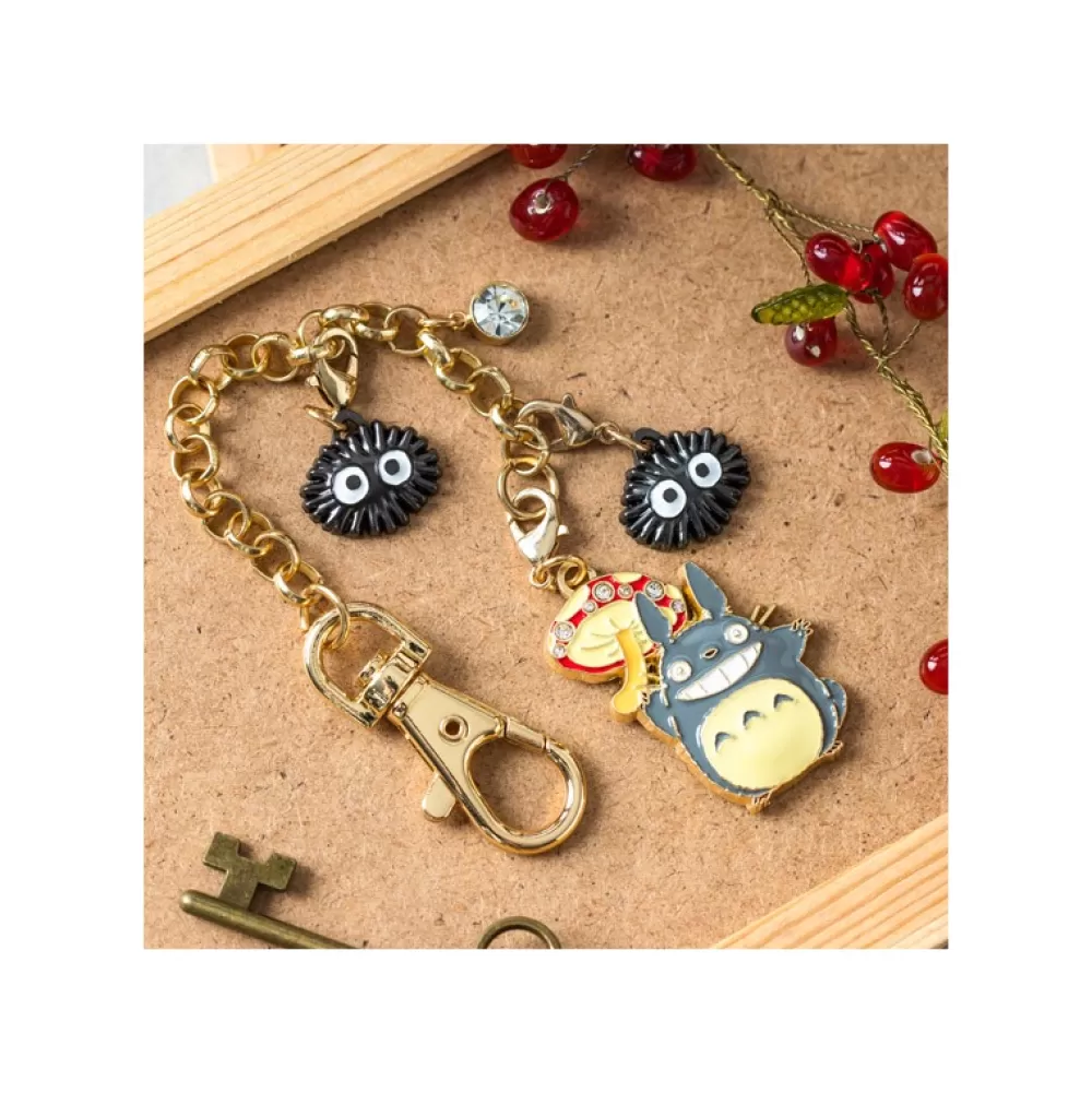 Store Chainette Charms Totoro Gris & Champignon - Mon Voisin Totoro Straps