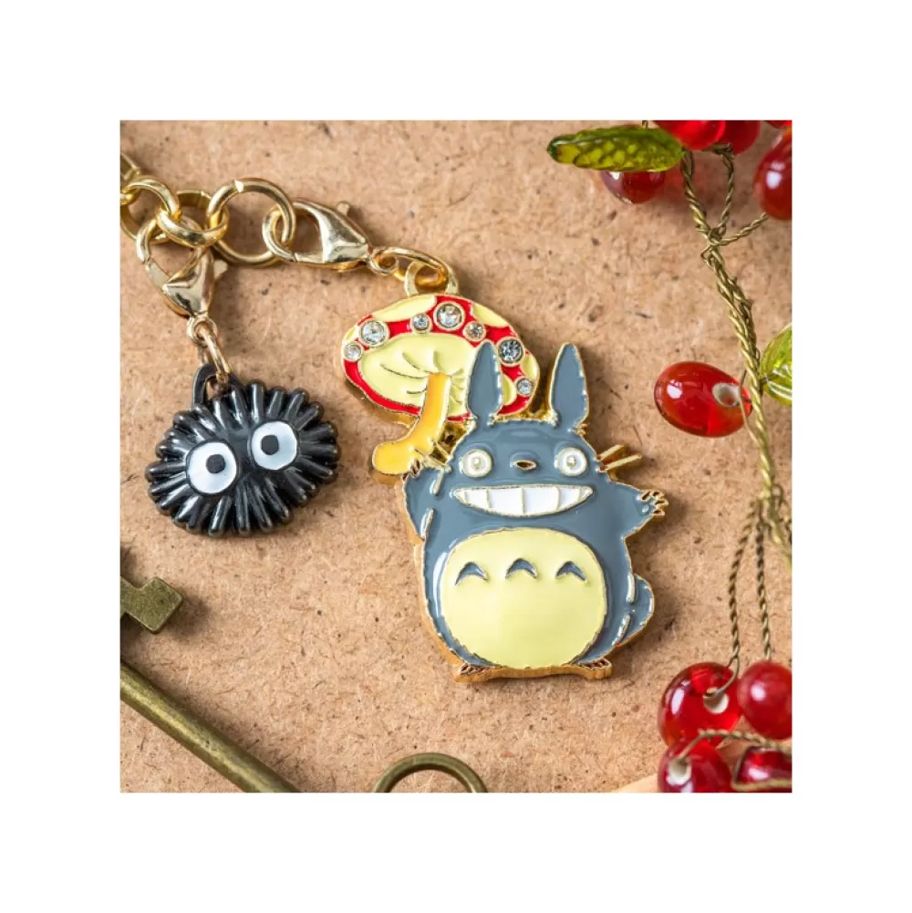 Store Chainette Charms Totoro Gris & Champignon - Mon Voisin Totoro Straps