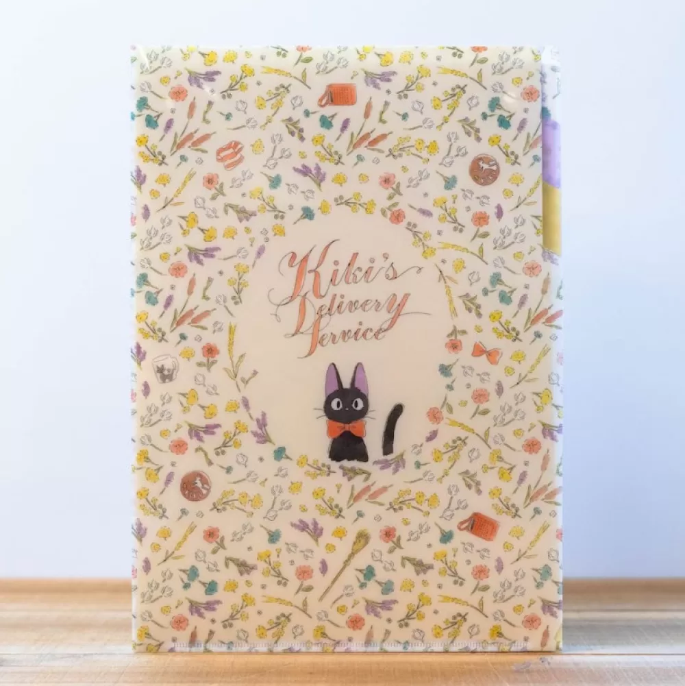 Fashion Chemise A4 Avec 3 Rabats Fleurs - Kiki La Petite Sorciere Classement