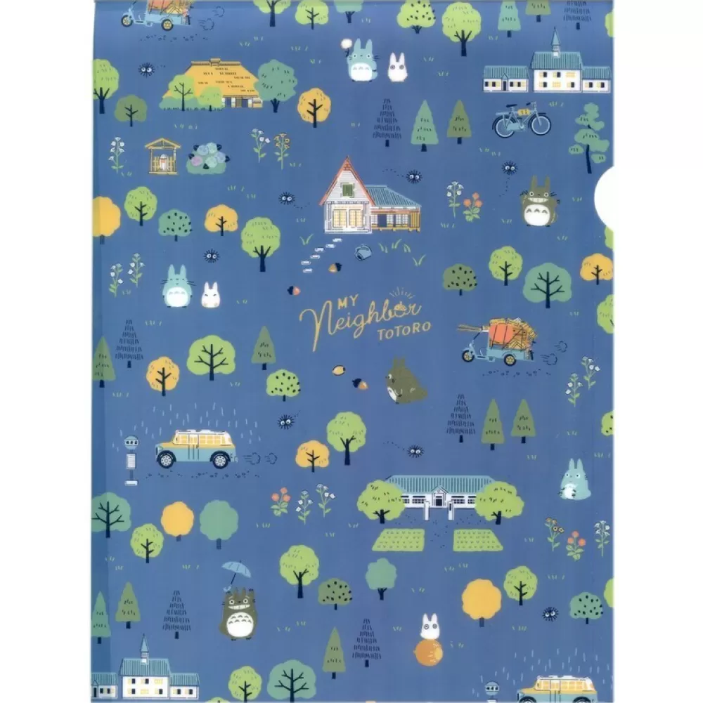 Hot Chemise Plastique Bleue Totoro En Foret-Mon Voisin Totoro Classement