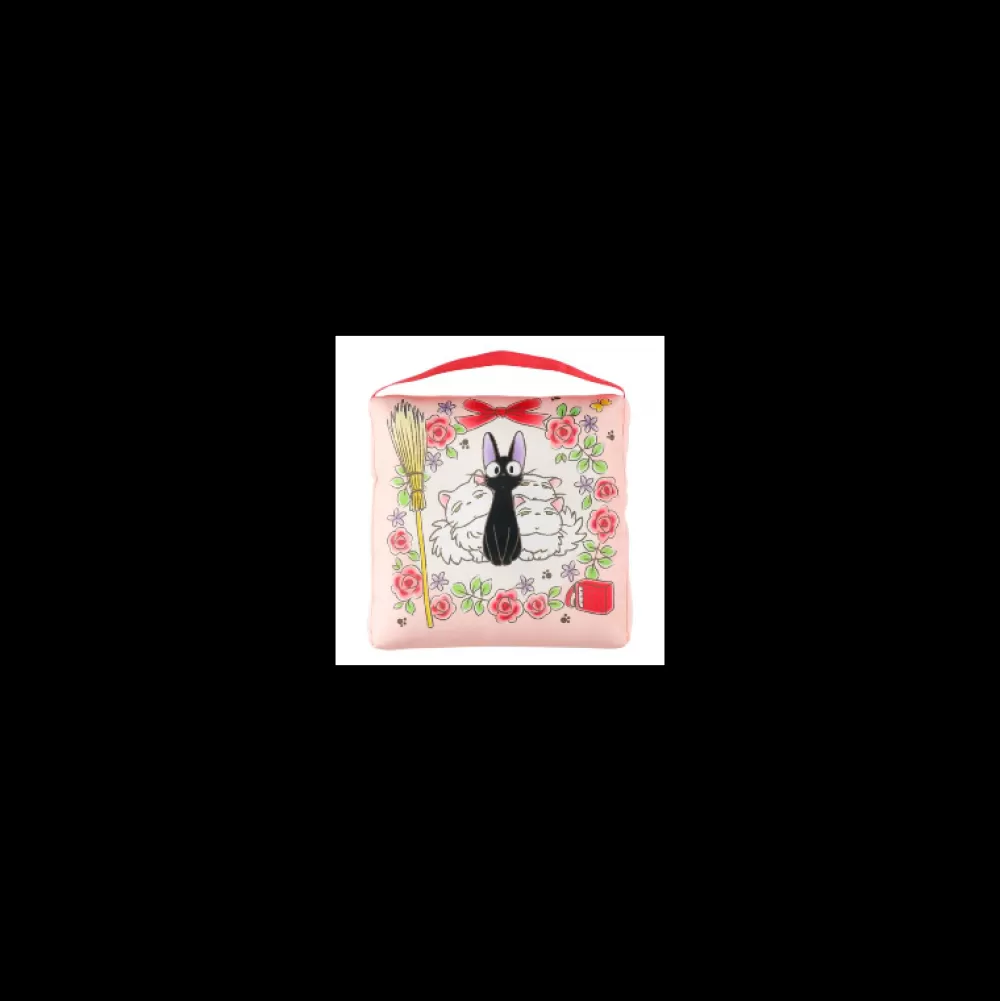 New Coussin Jiji & Lily 30 X 30 Cm - Kiki La Petite Sorciere Décoration