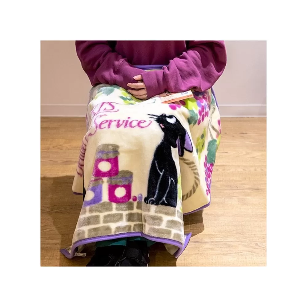 Best Sale Couverture Jiji Grappes De Raisin 70X100 Cm - Kiki La Petite Sorciere Linge De Maison