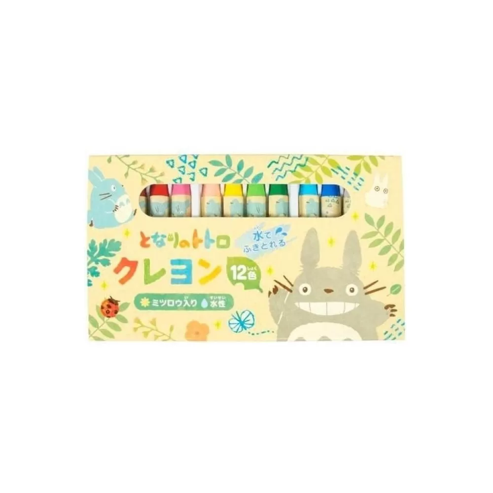 Flash Sale Crayons Totoro Feuilles Colorees - Mon Voisin Totoro Écriture