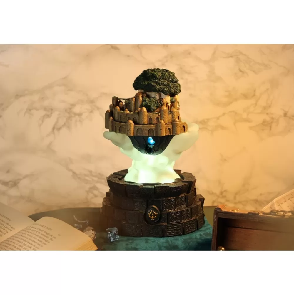 Flash Sale Diorama Lumineux Chateau De Laputa - Le Chateau Dans Le Ciel Décoration
