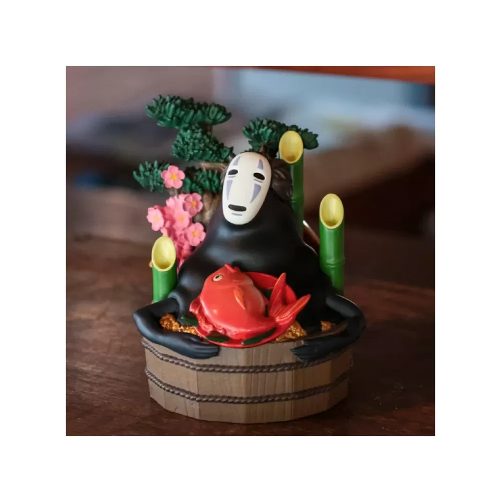 Flash Sale Diorama No Face Bassine D'Or Et Bambous - Le Voyage De Chihiro Décoration