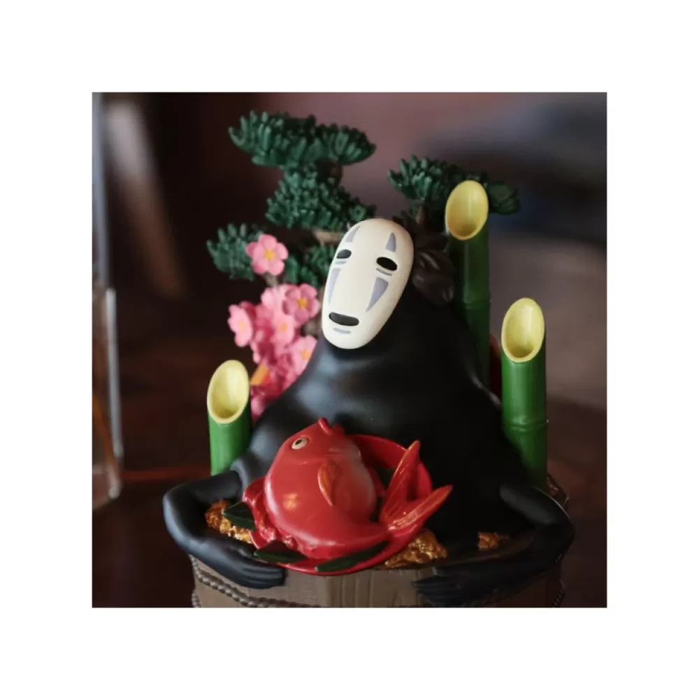 Flash Sale Diorama No Face Bassine D'Or Et Bambous - Le Voyage De Chihiro Décoration