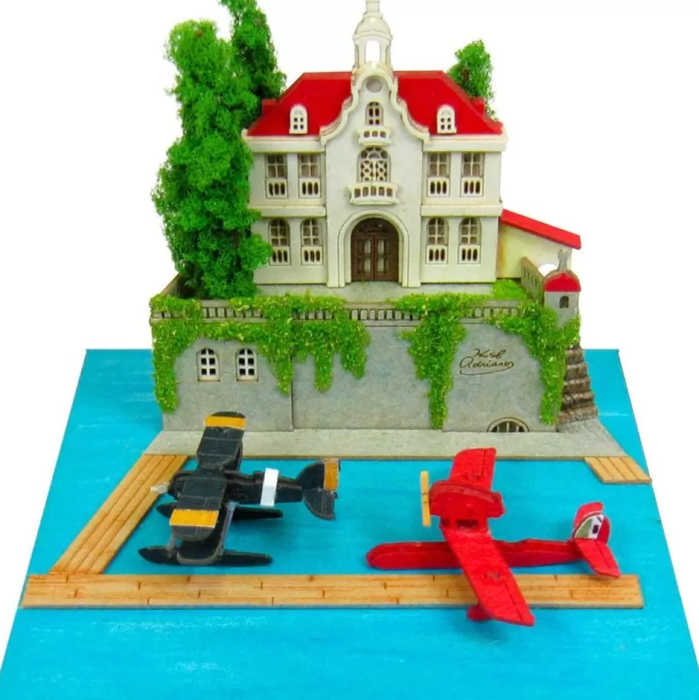 Best Diorama Papier Adriano & Hydravion De Chasse - Porco Rosso Loisirs Créatifs