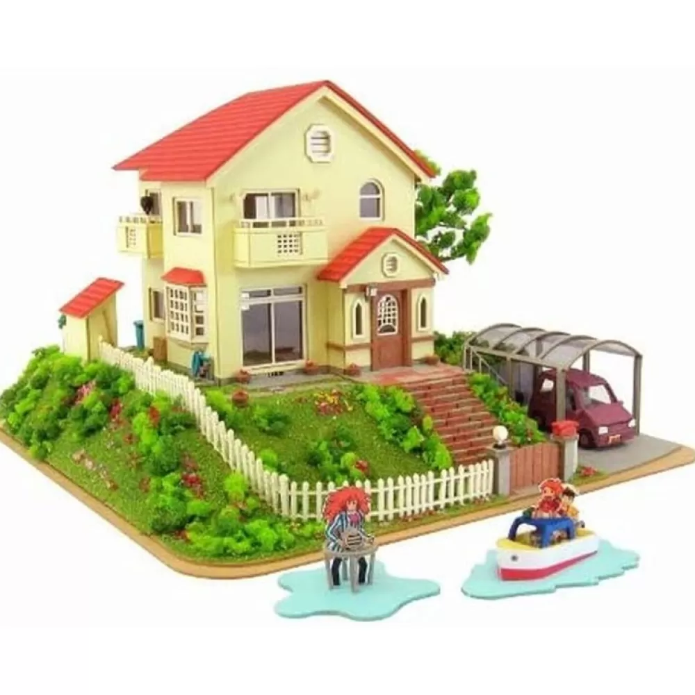 Fashion Diorama Papier Maison De Sosuke & Ponyo - Ponyo Sur La Falaise Loisirs Créatifs