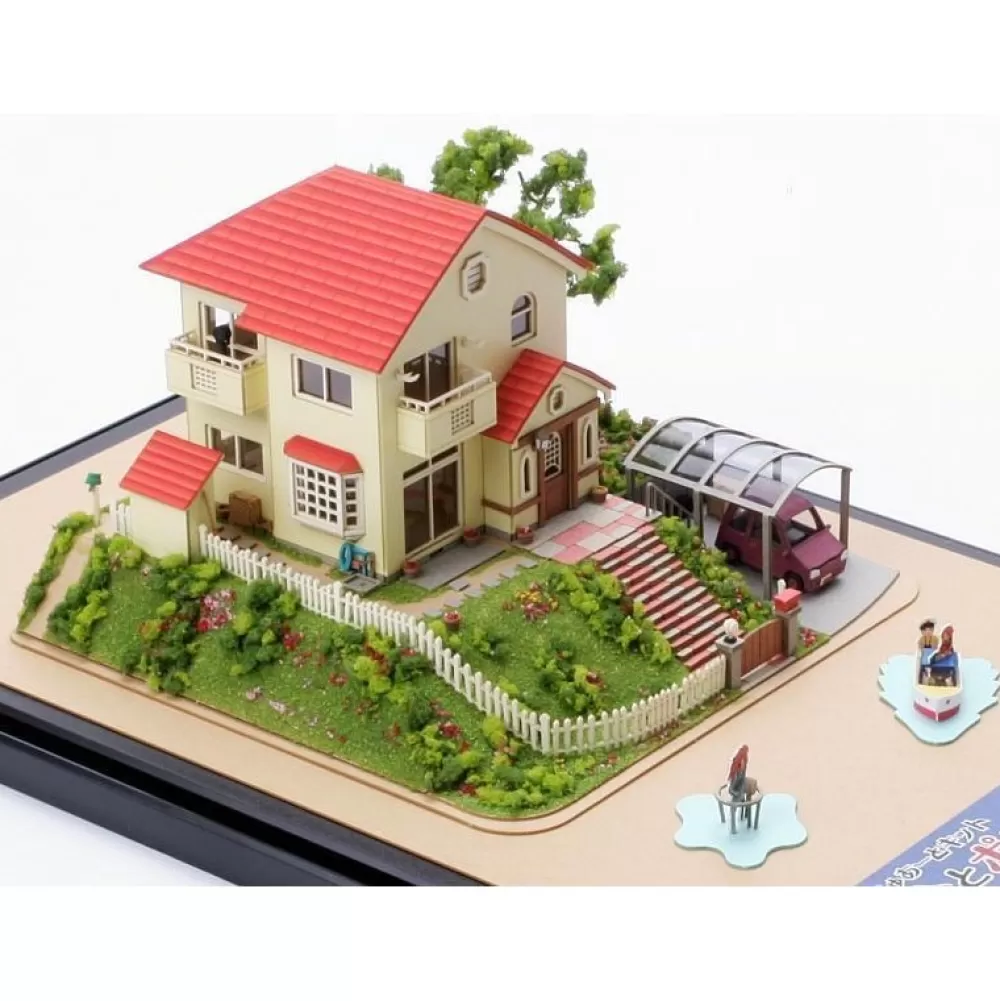 Fashion Diorama Papier Maison De Sosuke & Ponyo - Ponyo Sur La Falaise Loisirs Créatifs