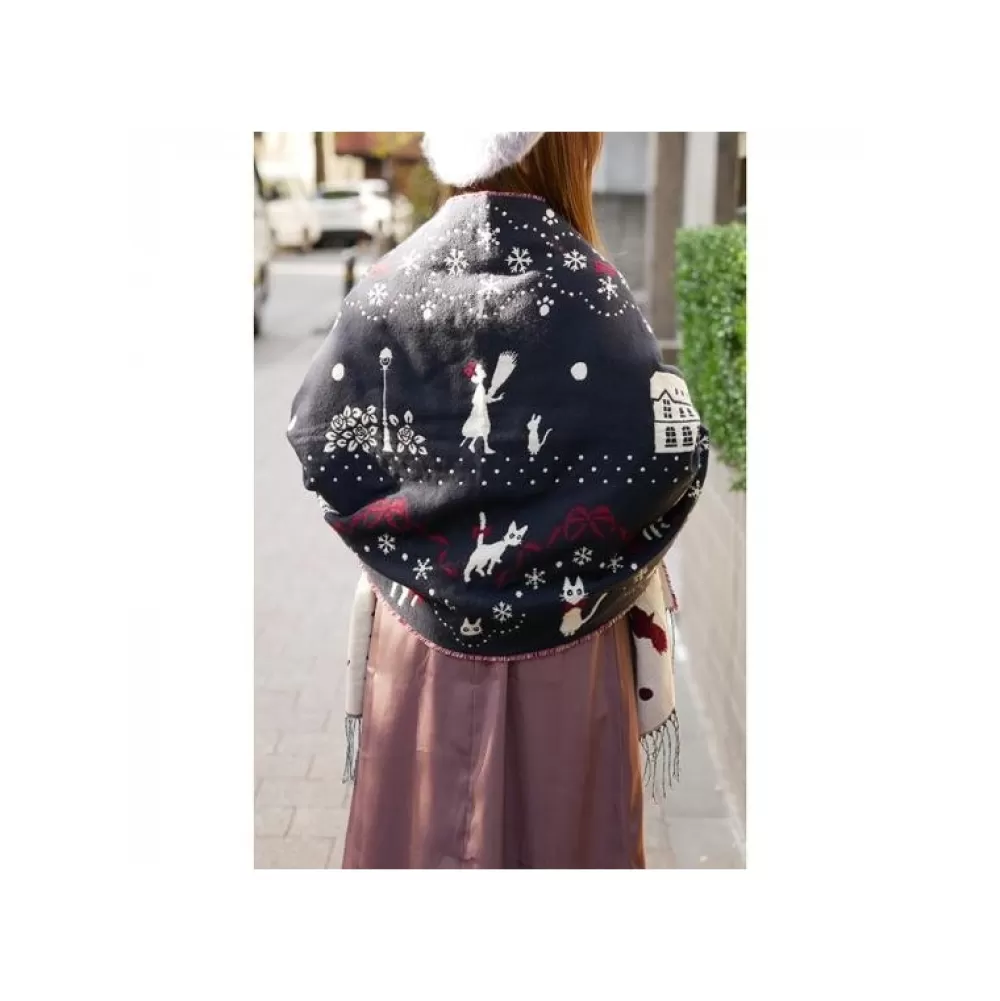 Hot Etole Avec Boutons Kiki La Ville Sous La Neige - Kiki La Petite Sorci Textile