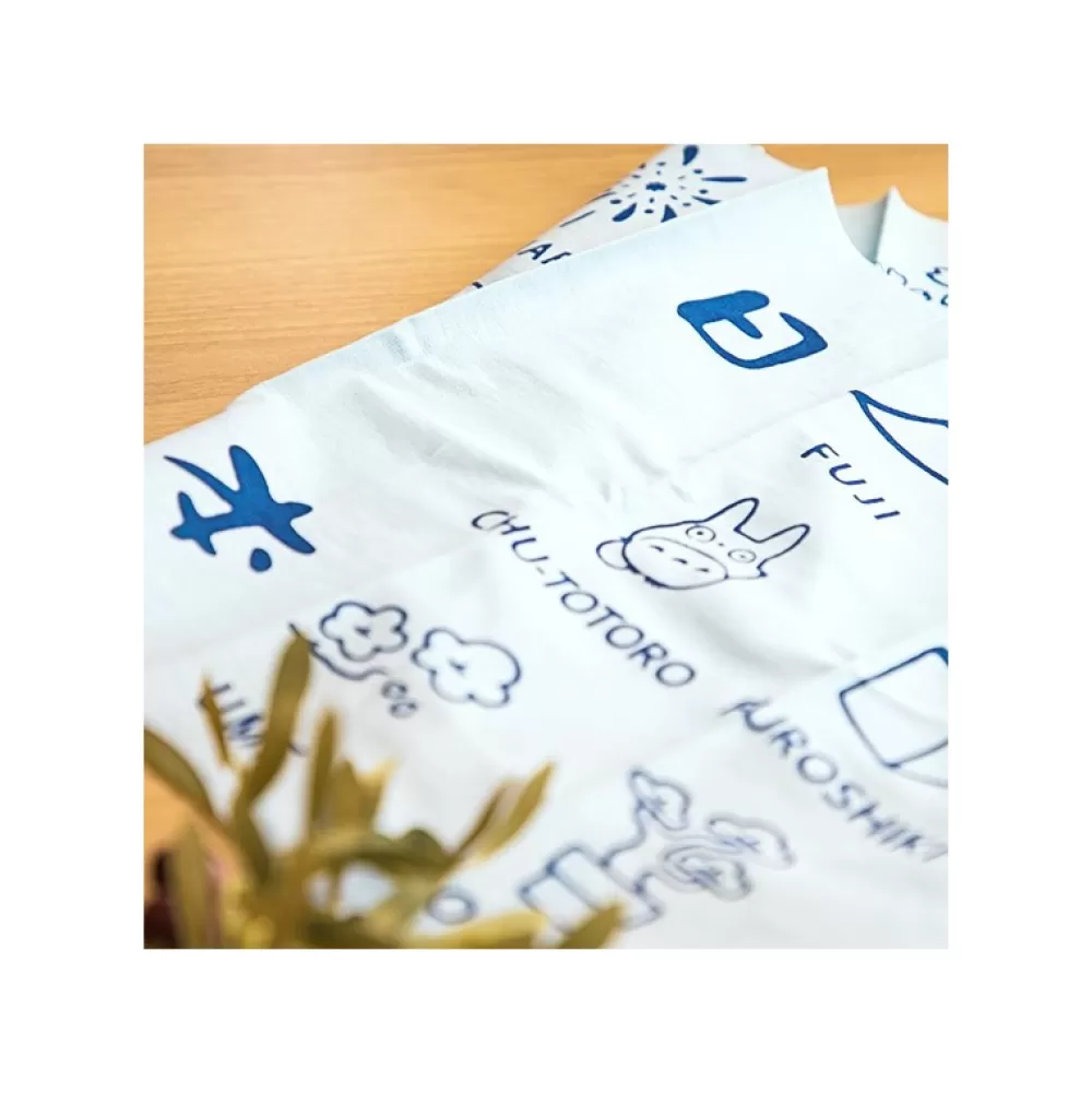 Hot Grande Serviette Icones Du Japon 90X34 Cm - Mon Voisin Totoro Linge De Maison