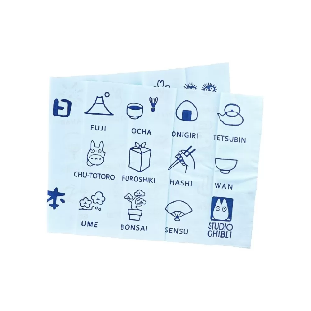 Hot Grande Serviette Icones Du Japon 90X34 Cm - Mon Voisin Totoro Linge De Maison