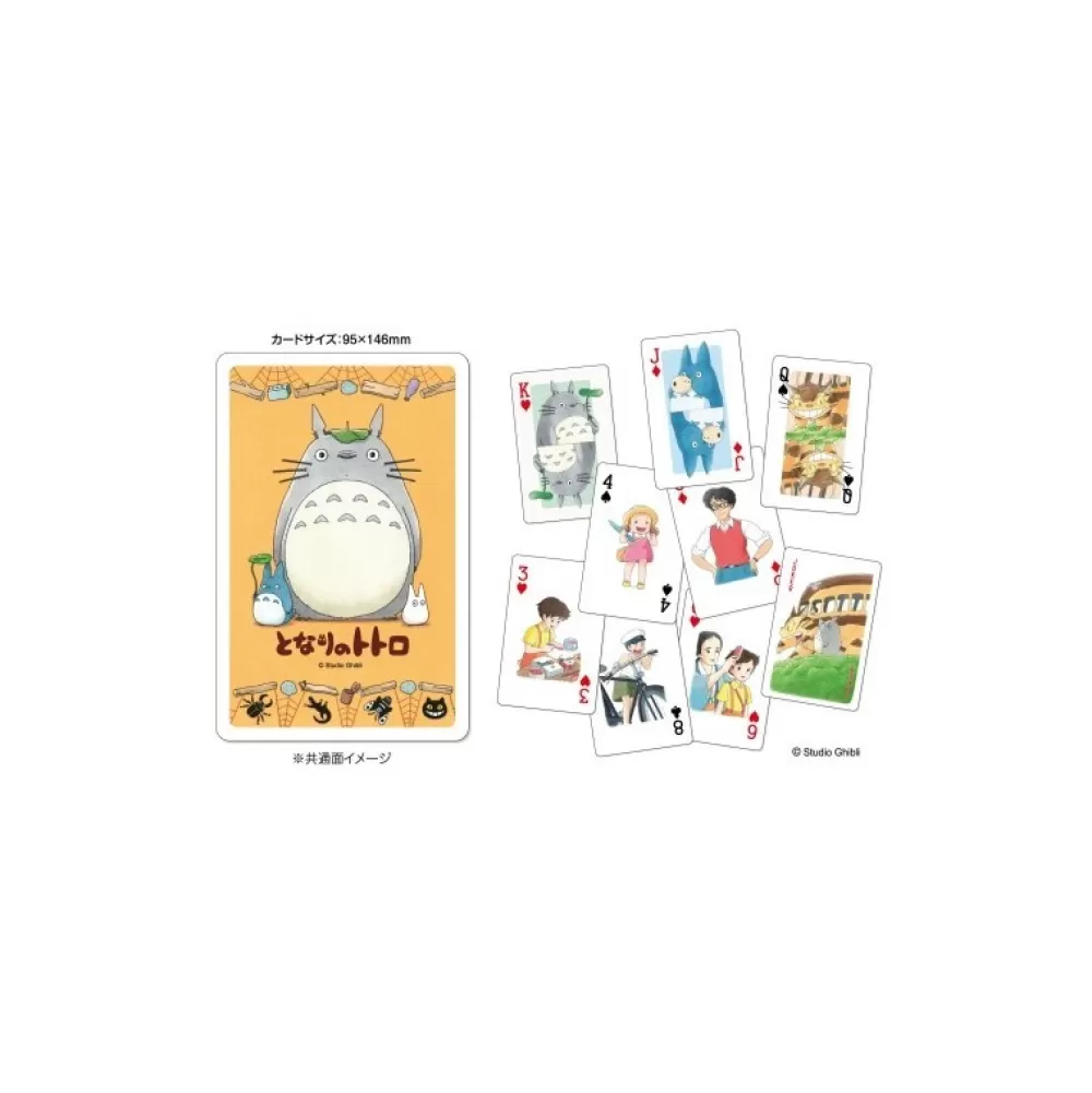 New Grandes Cartes A Jouer Serie Art Totoro - Mon Voisin Totoro Jeux De Cartes
