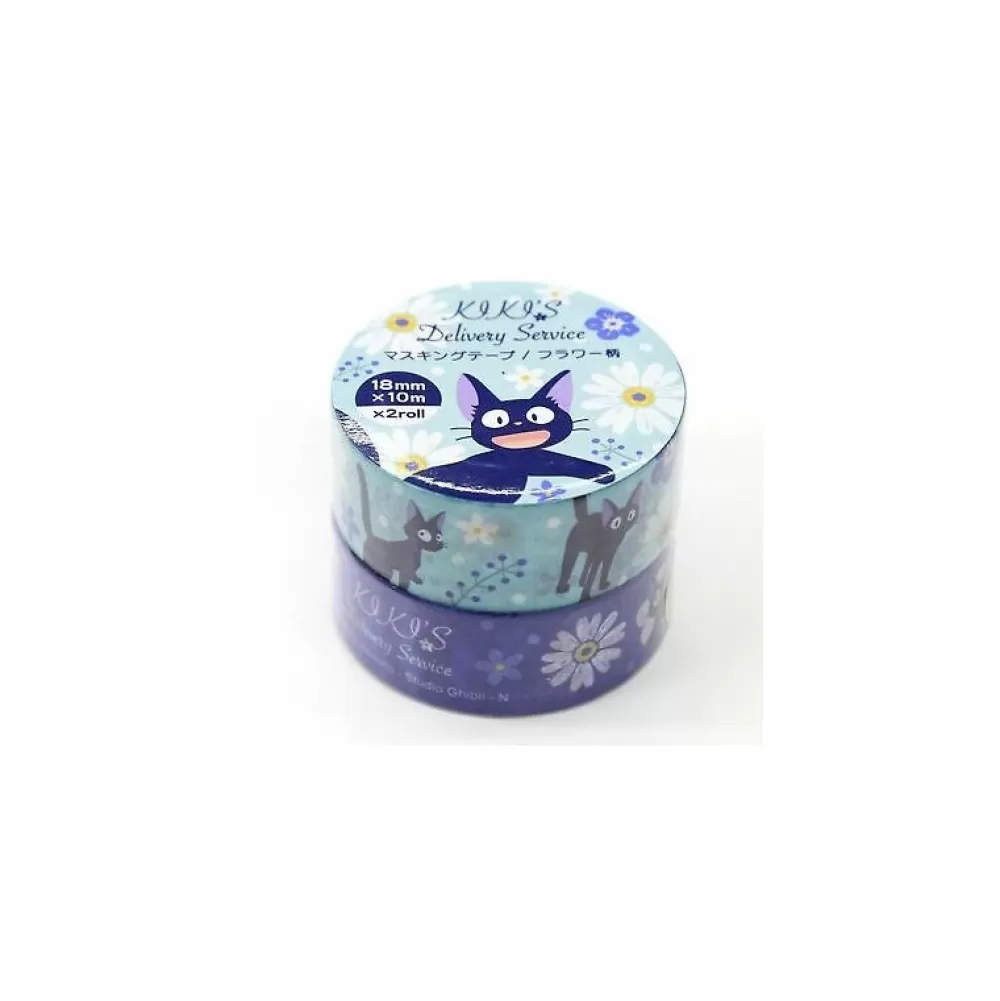 Flash Sale Masking Tape Jiji Motifs Fleurs - Kkiki La Petite Sorciere Petit Matériel
