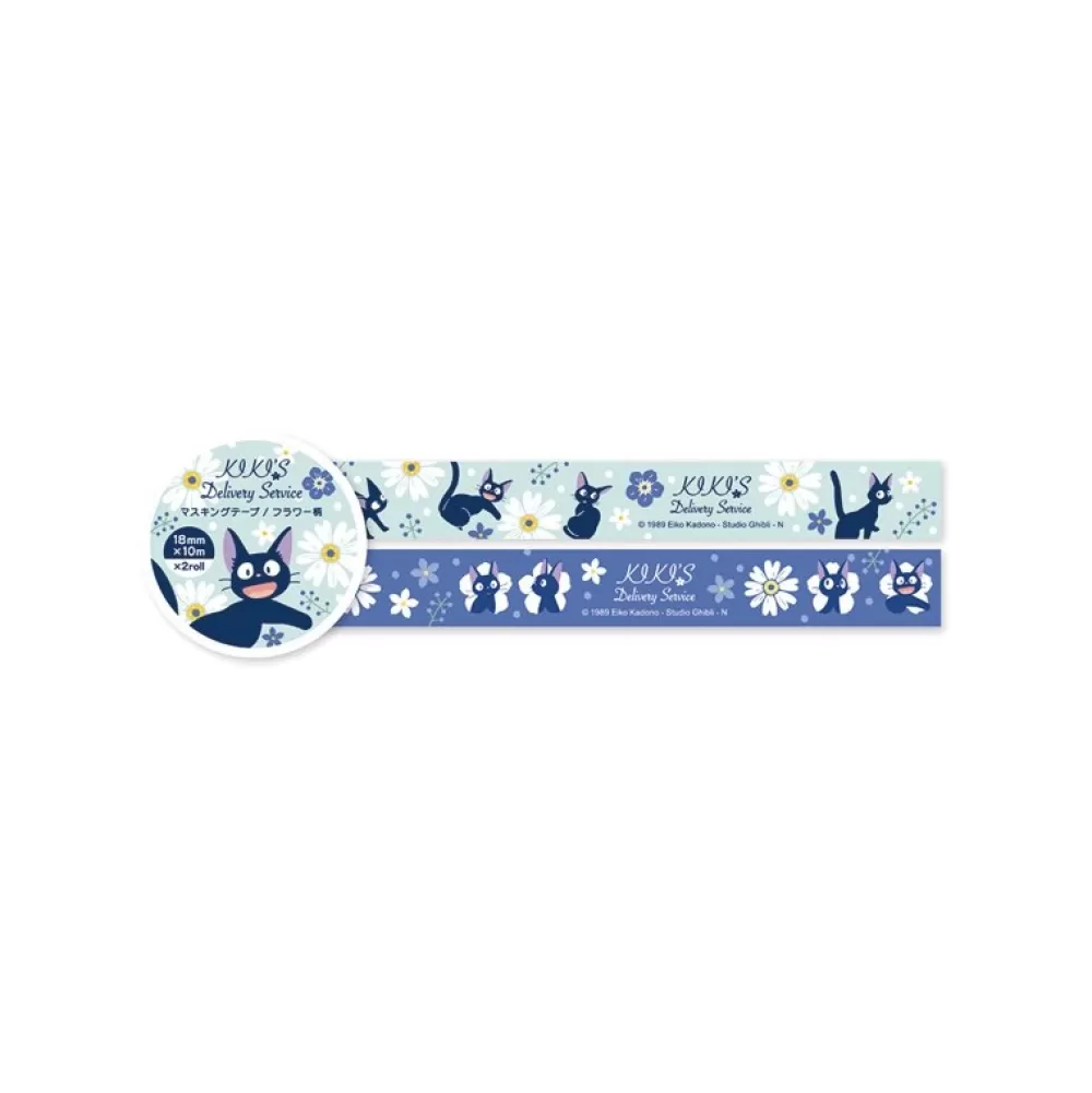 Flash Sale Masking Tape Jiji Motifs Fleurs - Kkiki La Petite Sorciere Petit Matériel