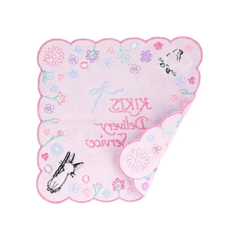 New Mini Serviette Jiji Et Lily 25X25Cm - Kiki La Petite Sorciere Linge De Maison