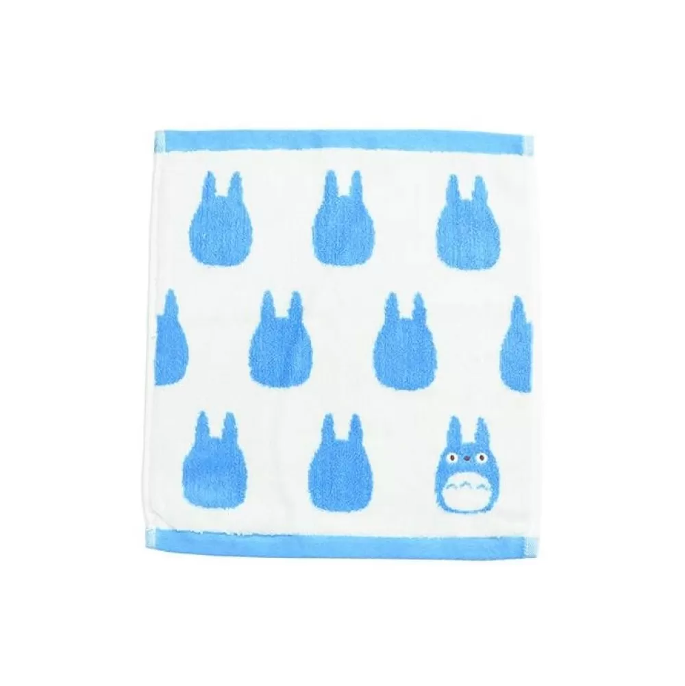 Best Sale Mini Serviette Motif Totoro Bleu - Mon Voisin Totoro Linge De Maison