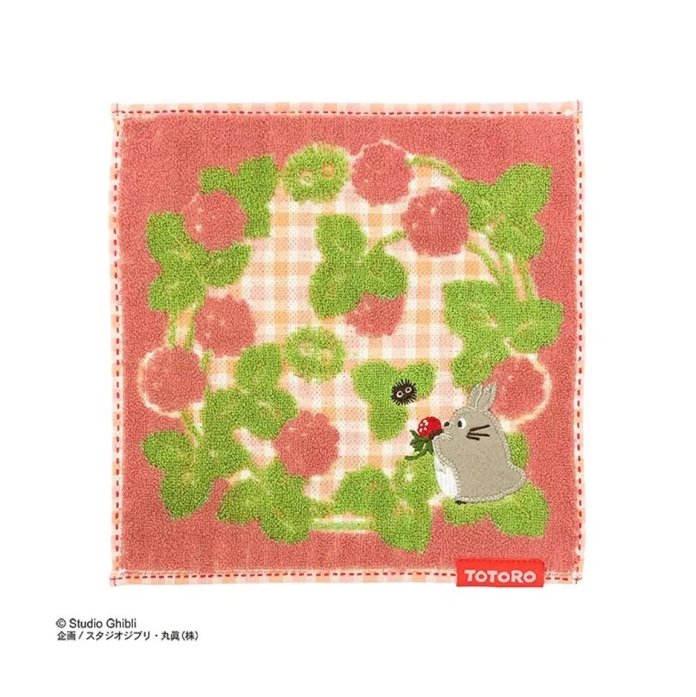 Hot Mini Serviette Rose Le Prefere De La Foret - Mon Voisin Totoro 23×23 Linge De Maison