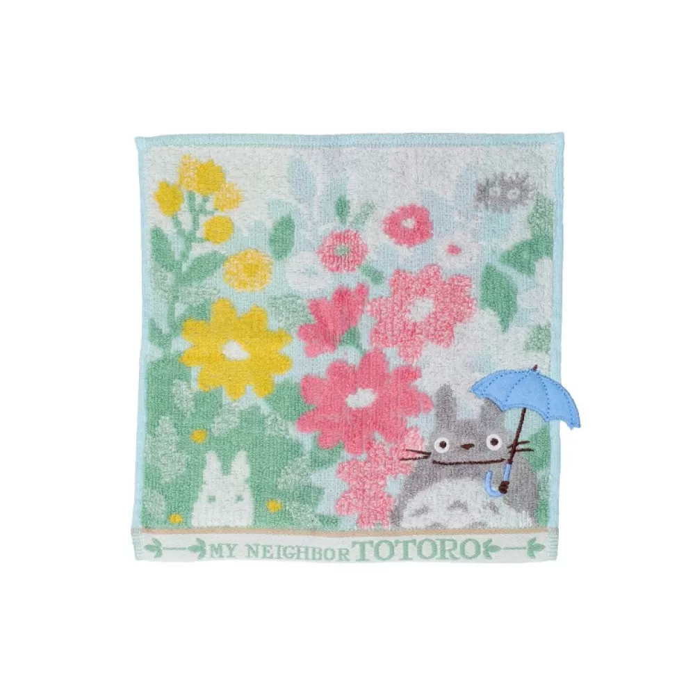 Flash Sale Mini Serviette Totoro Champs De Fleurs - Mon Voisin Totoro Linge De Maison