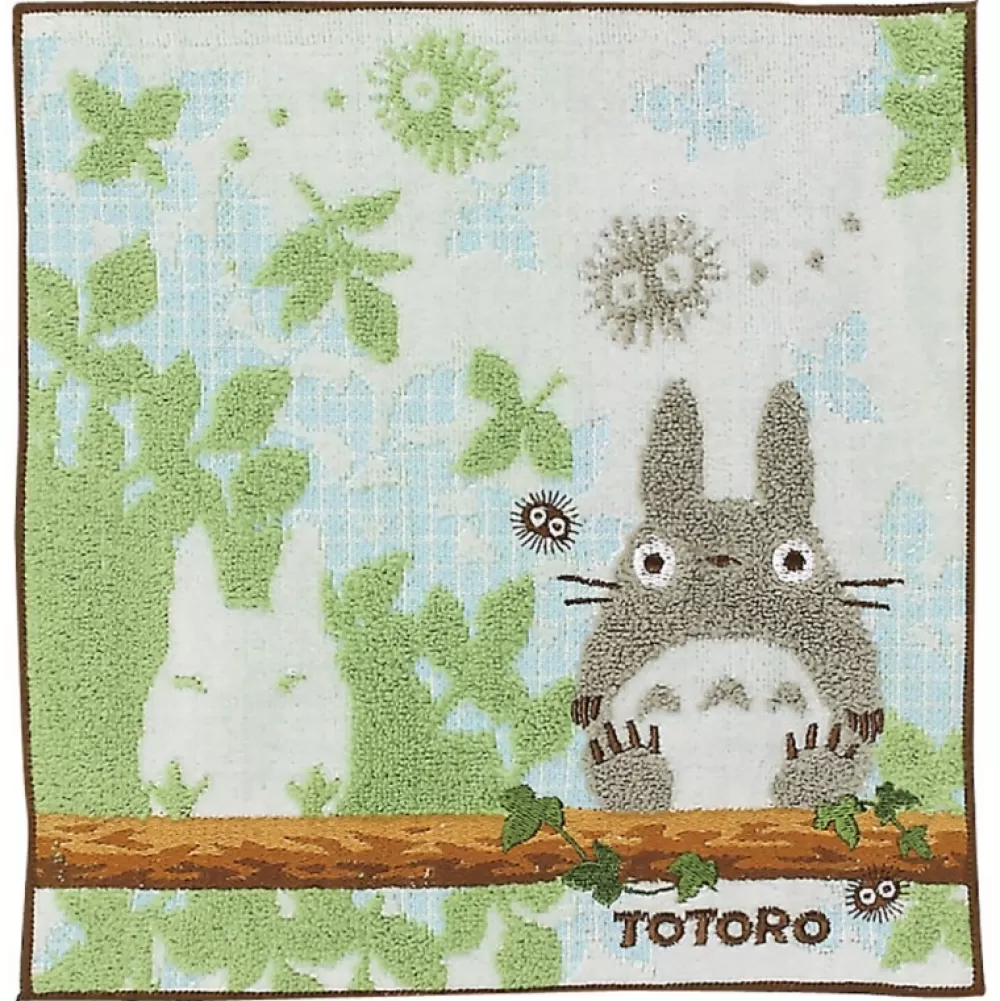 New Mini Serviette Totoro Sur Une Branche - Mon Voisin Totoro 25X25 Linge De Maison