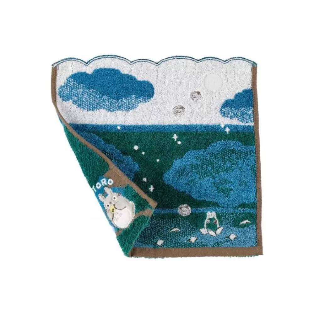 Flash Sale Mini-Serviette Sous La Lune 25 X 25 Cm - Mon Voisin Totoro Linge De Maison