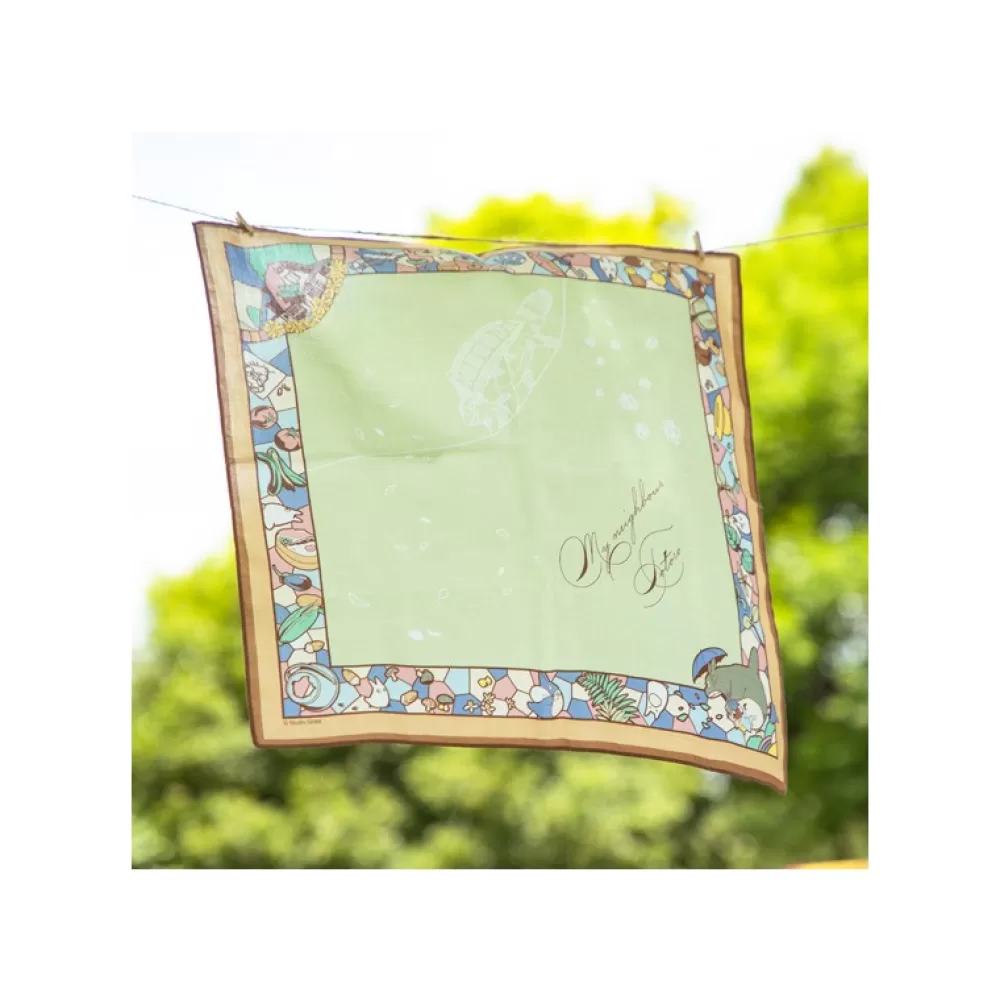 Flash Sale Mouchoir Chemin Du Vent Vert Clair - Mon Voisin Totoro Textile