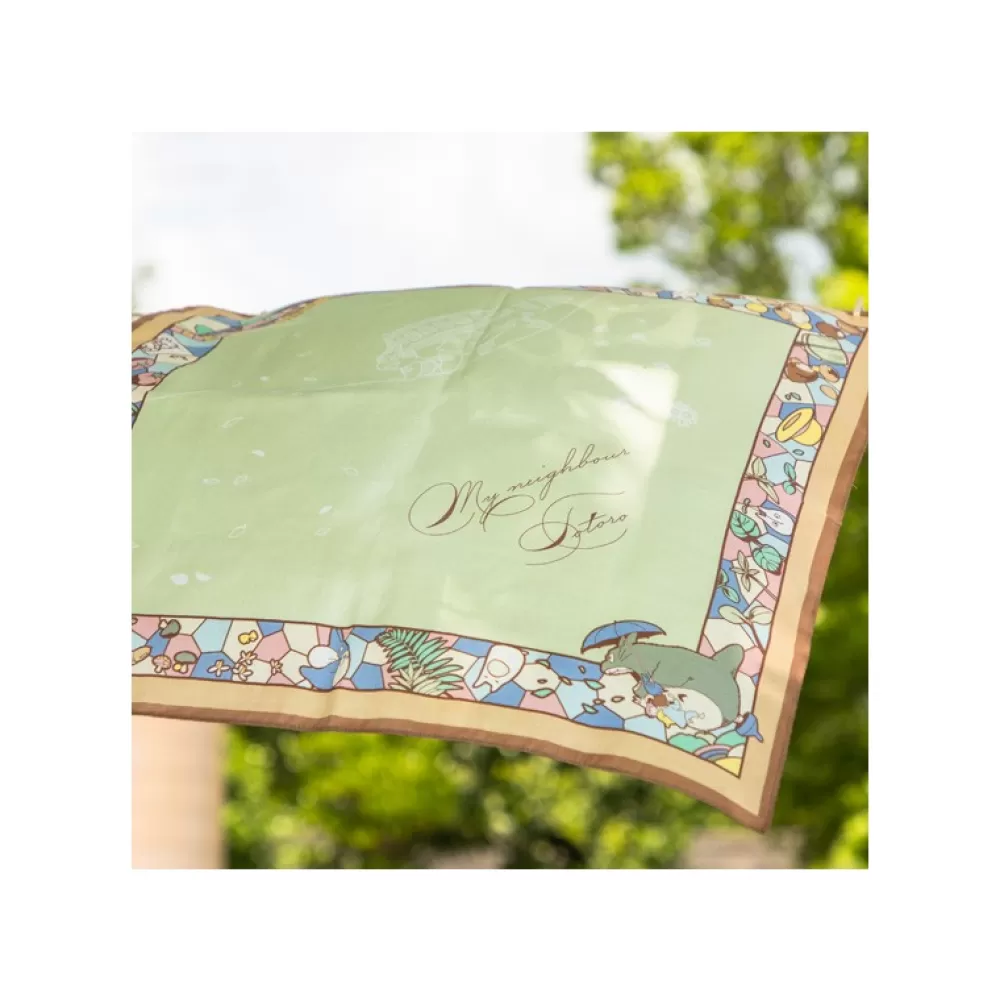 Flash Sale Mouchoir Chemin Du Vent Vert Clair - Mon Voisin Totoro Textile