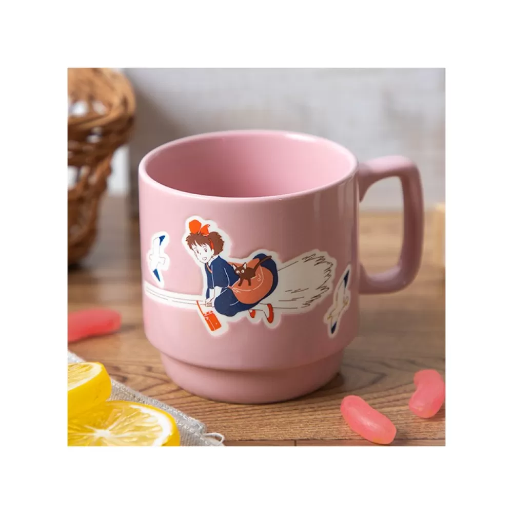 Best Mug Couleur Gauffre Kiki Vole - Kiki La Petite Sorciere Cuisine Et Table