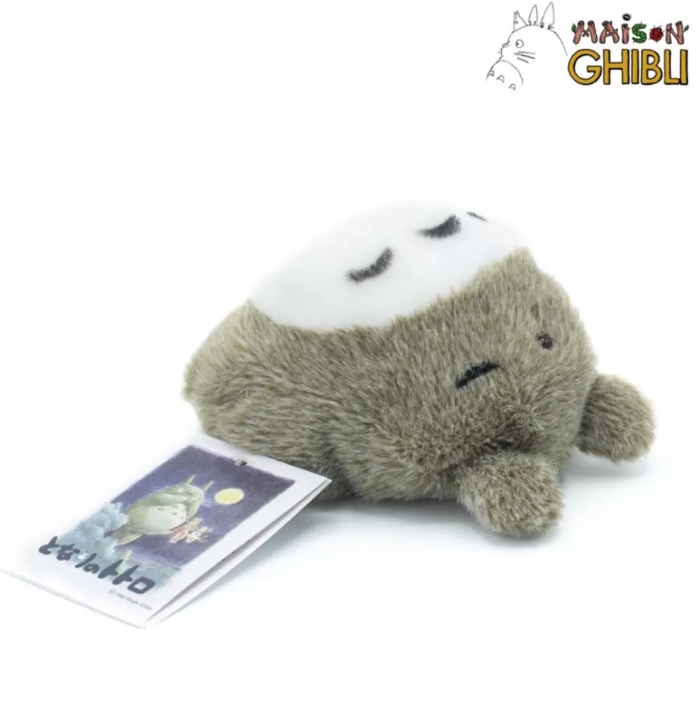 Hot Peluche Fluffy Beanbag Totoro Gris Allonge - Mon Voisin Totoro Peluches Beanbag
