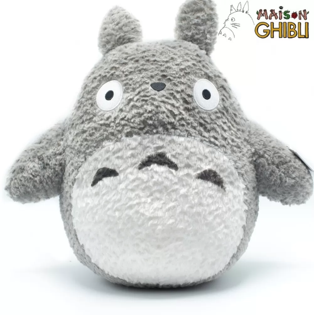 Best Peluche Totoro Gris Fluffy Big - Mon Voisin Totoro (2240) Peluches Fluffy