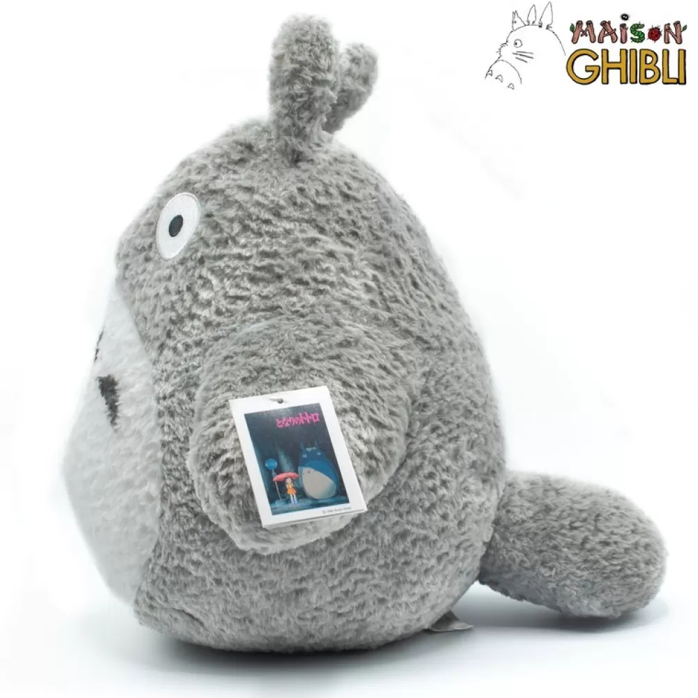 Best Peluche Totoro Gris Fluffy Big - Mon Voisin Totoro (2240) Peluches Fluffy