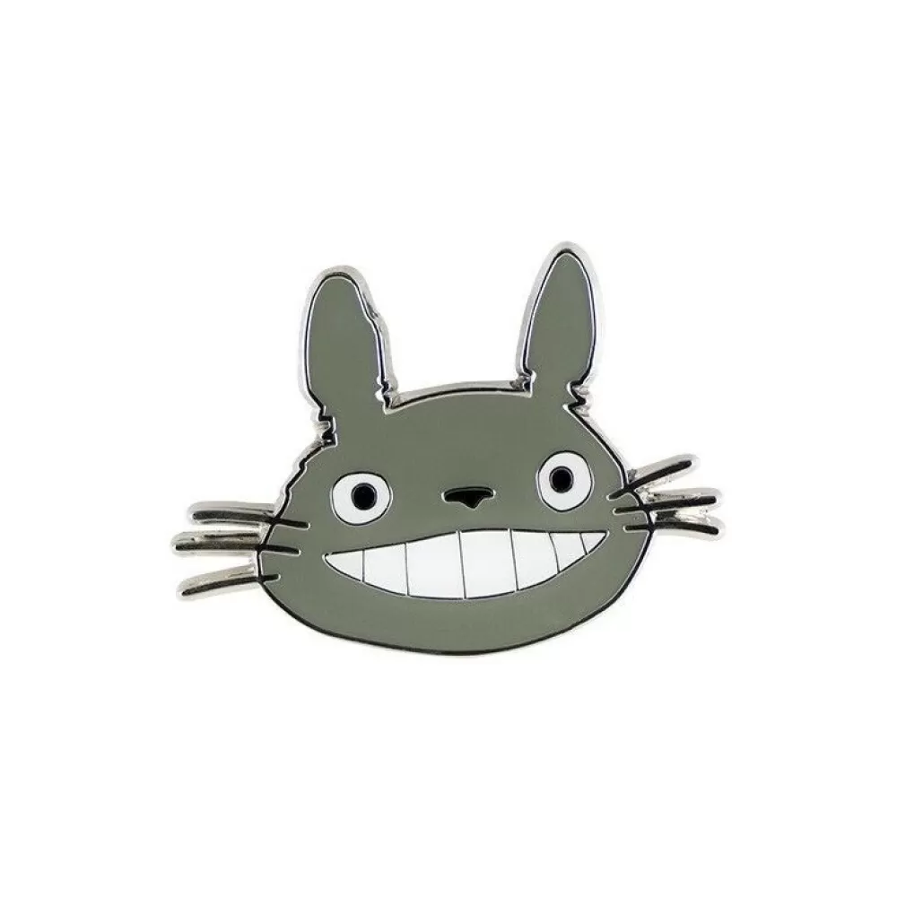 Store Pins Totoro Gris Gros Plan - Mon Voisin Totoro Pins