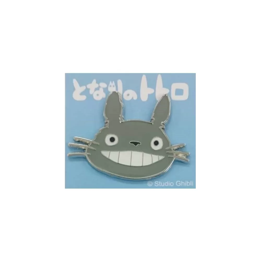 Store Pins Totoro Gris Gros Plan - Mon Voisin Totoro Pins