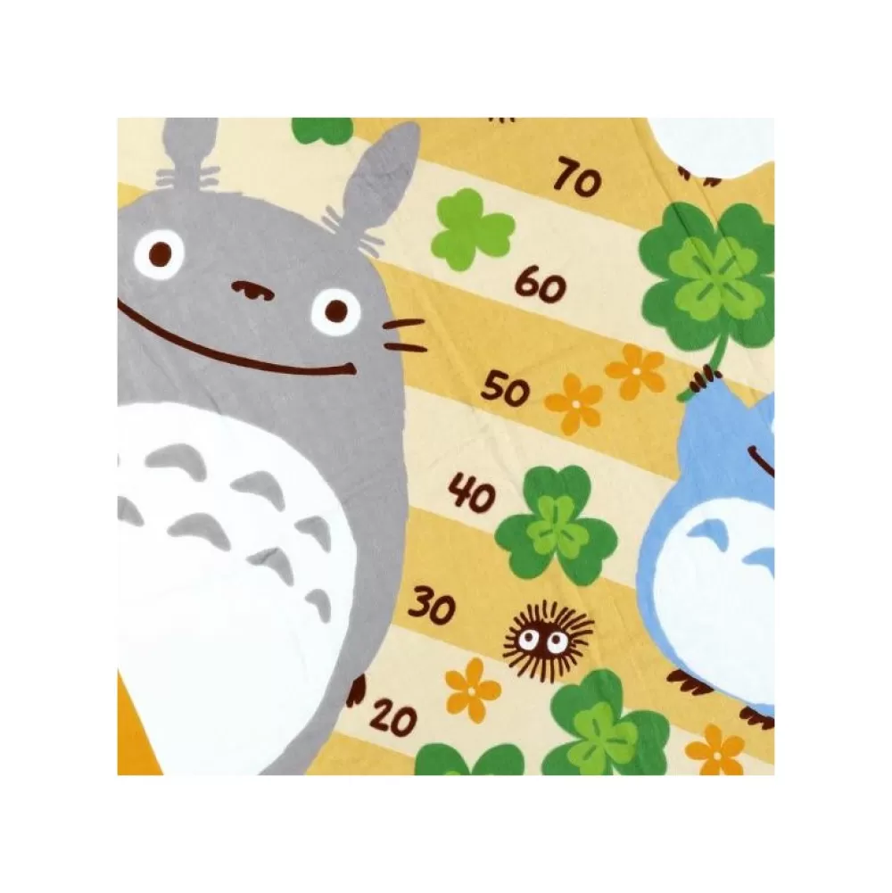 Clearance Plaid Totoro Trefles 90X90 Cm - Mon Voisin Totoro Linge De Maison