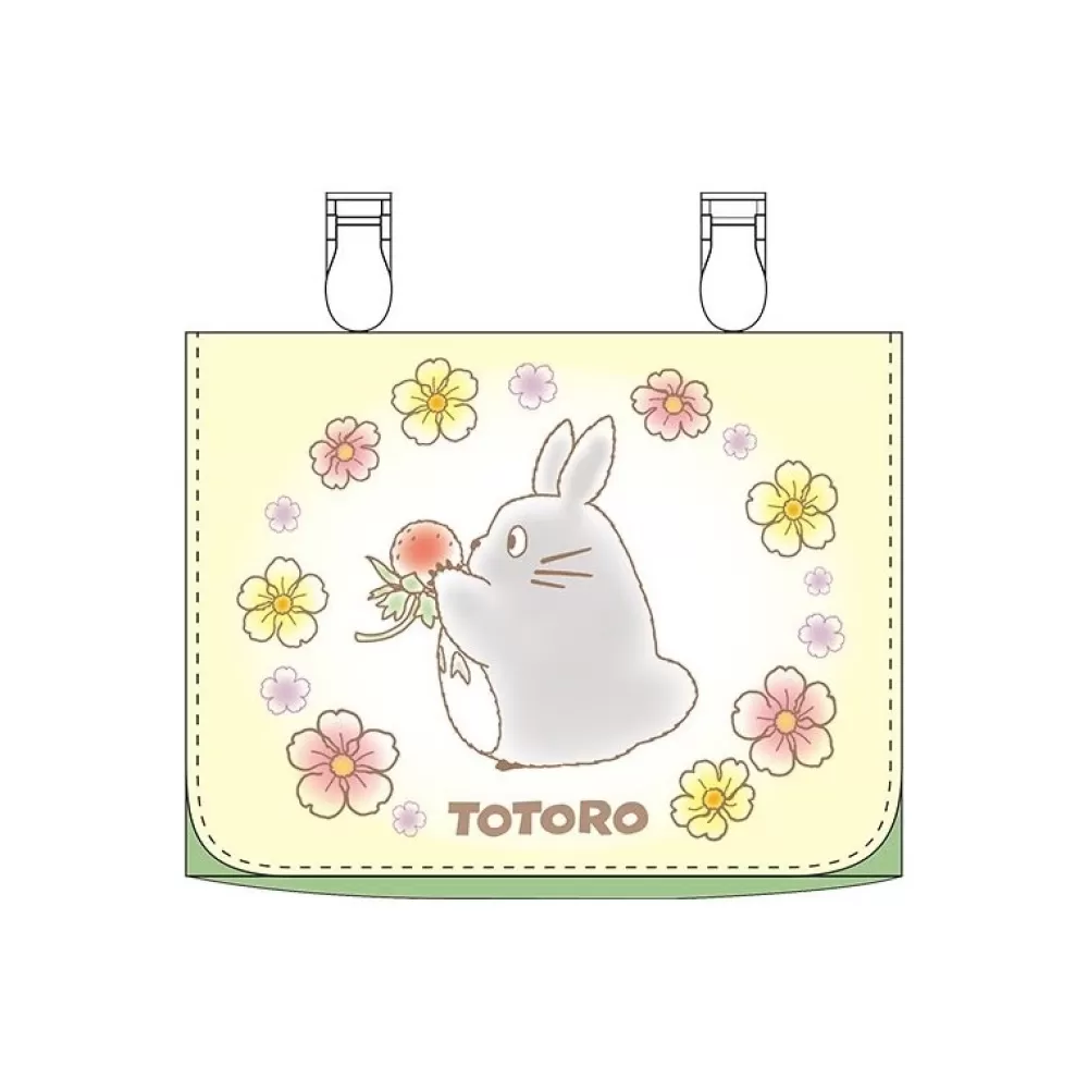 New Pochette Totoro Fleurs 11X14,5X3 Cm - Mon Voisin Totoro Accessoires
