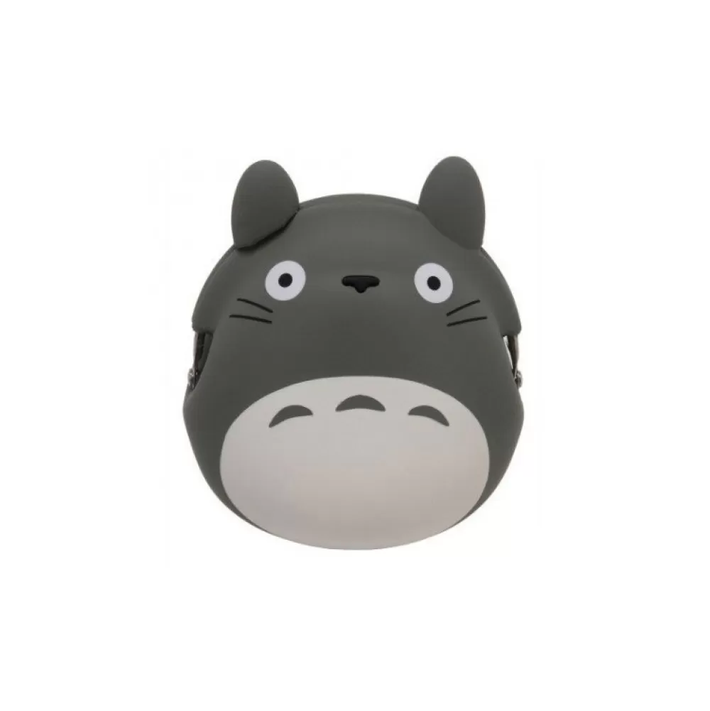 New Porte Monnaie Silicone Totoro Gris - Mon Voisin Totoro Accessoires